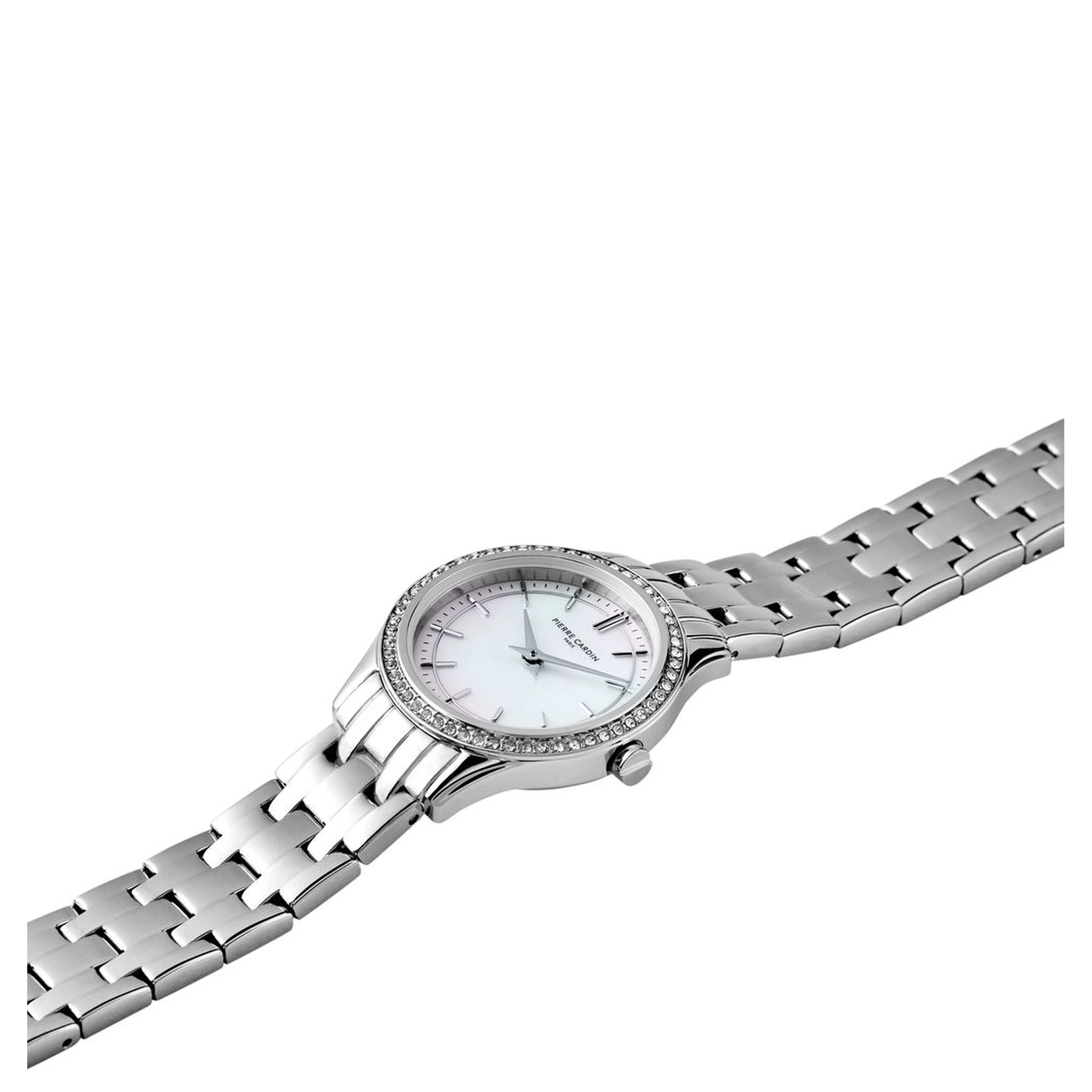 Gray Stainless Steel Dress Watch
