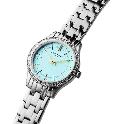 Gray Stainless Steel Dress Watch