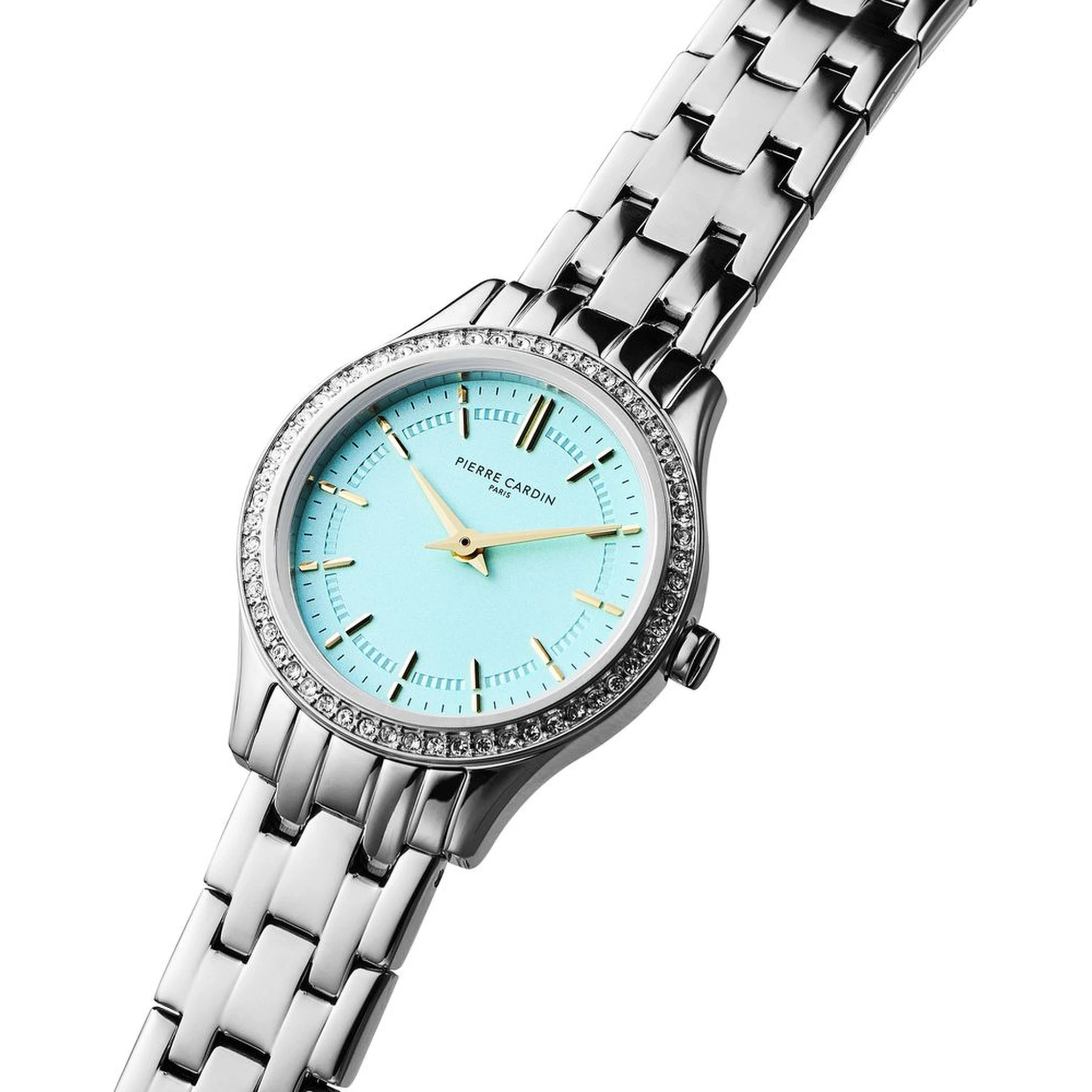 Gray Stainless Steel Dress Watch