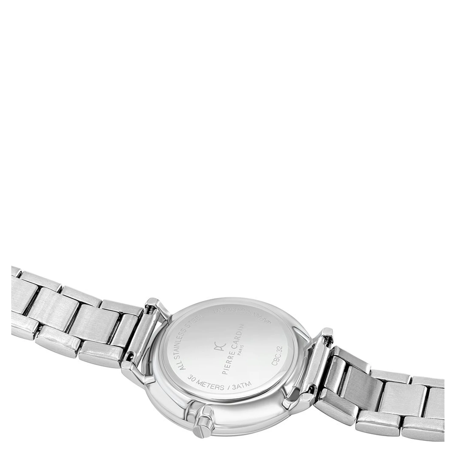 Gray Stainless Steel Dress Watch