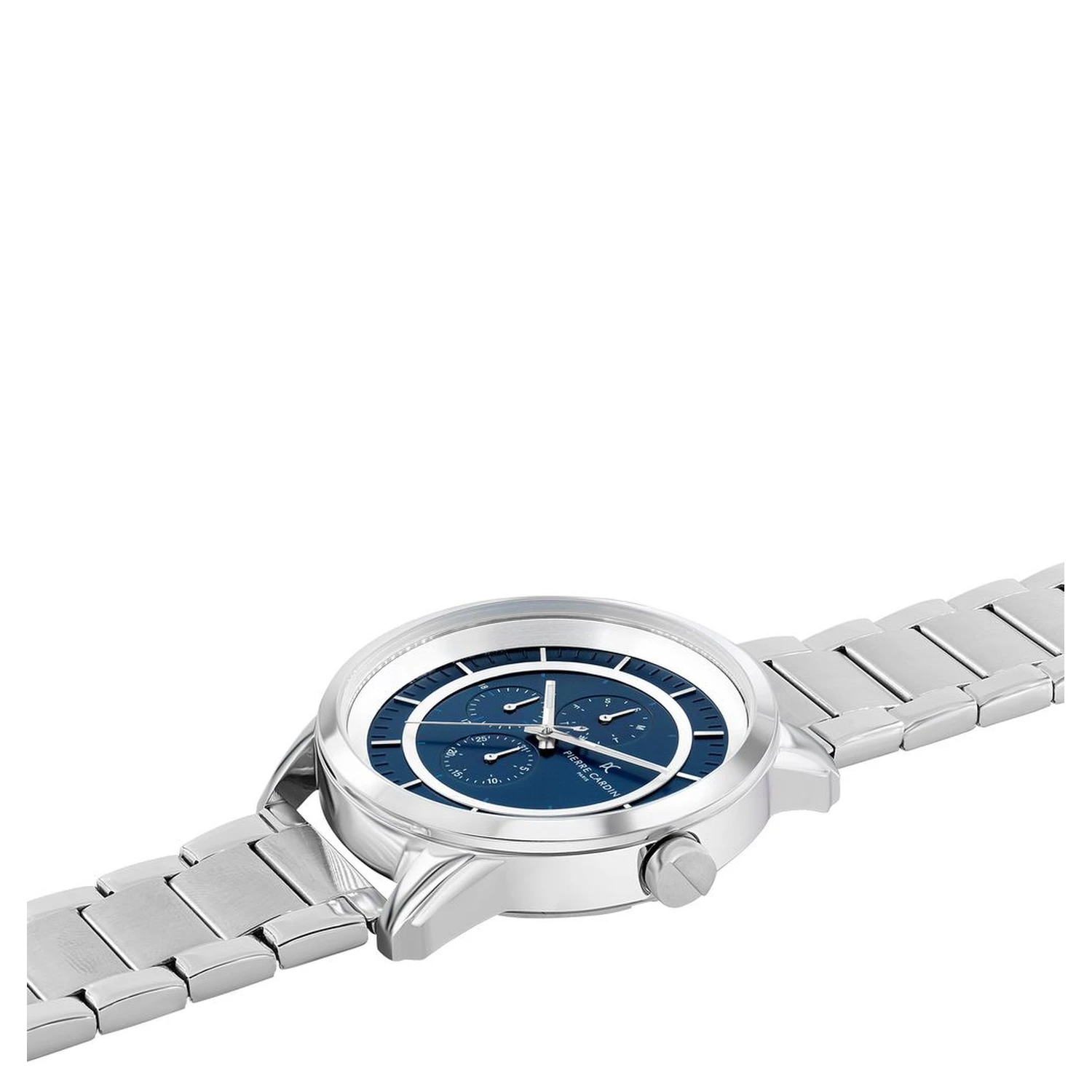 Gray Stainless Steel Dress Watch