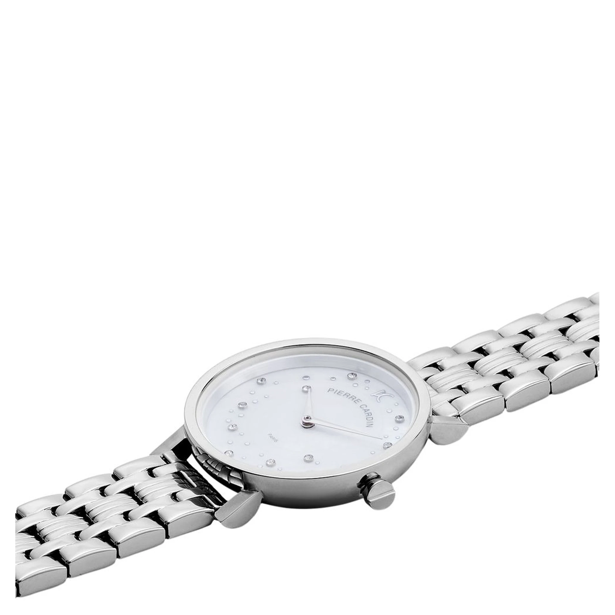 Gray Stainless Steel Dress Watch
