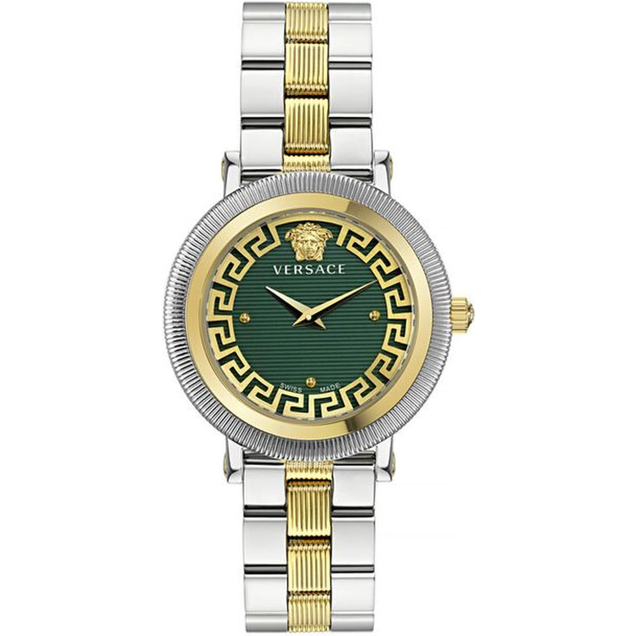 Gray Stainless Steel Dress Watch