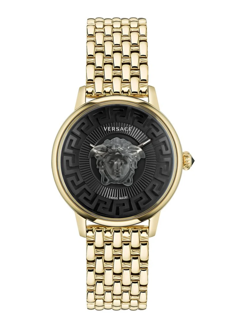 Gold Stainless Steel Dress Watch