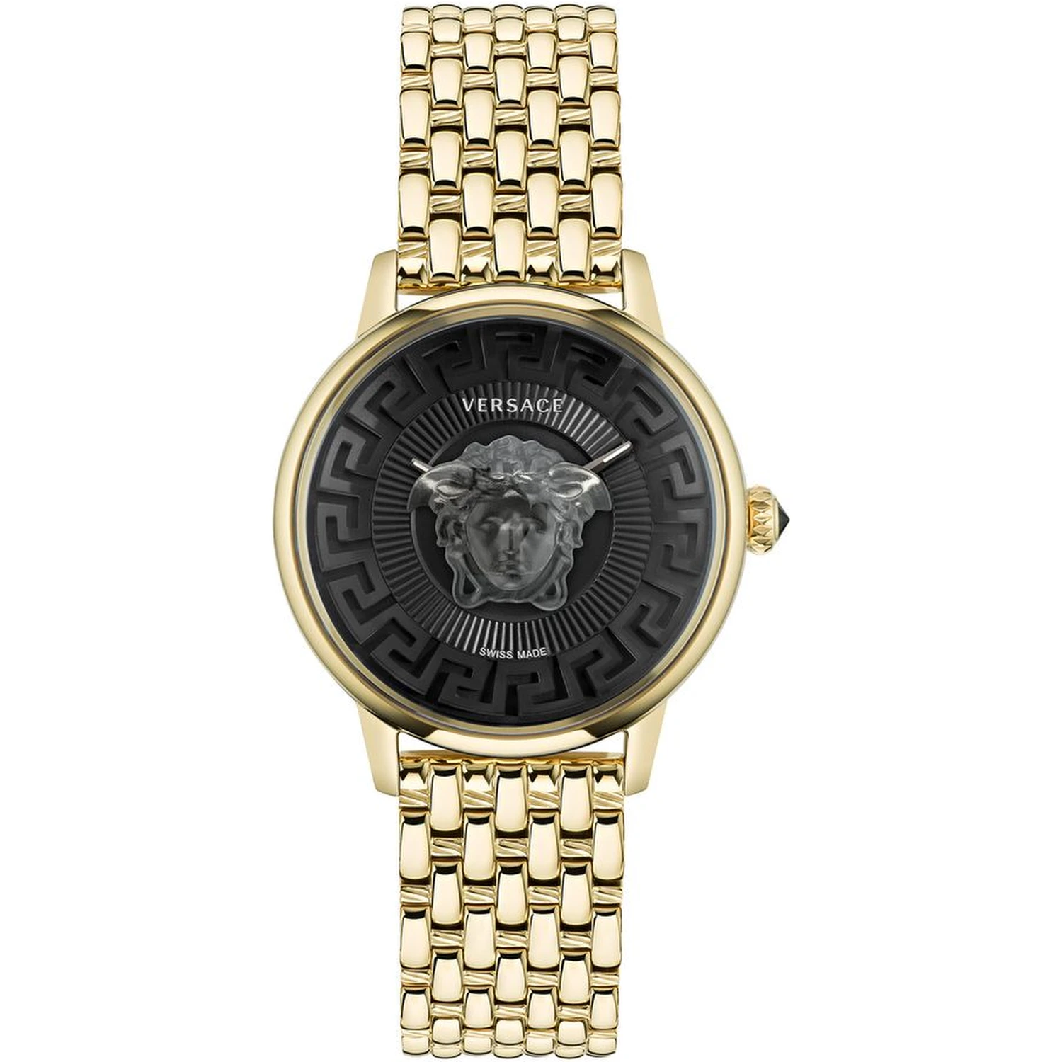 Gold Stainless Steel Dress Watch