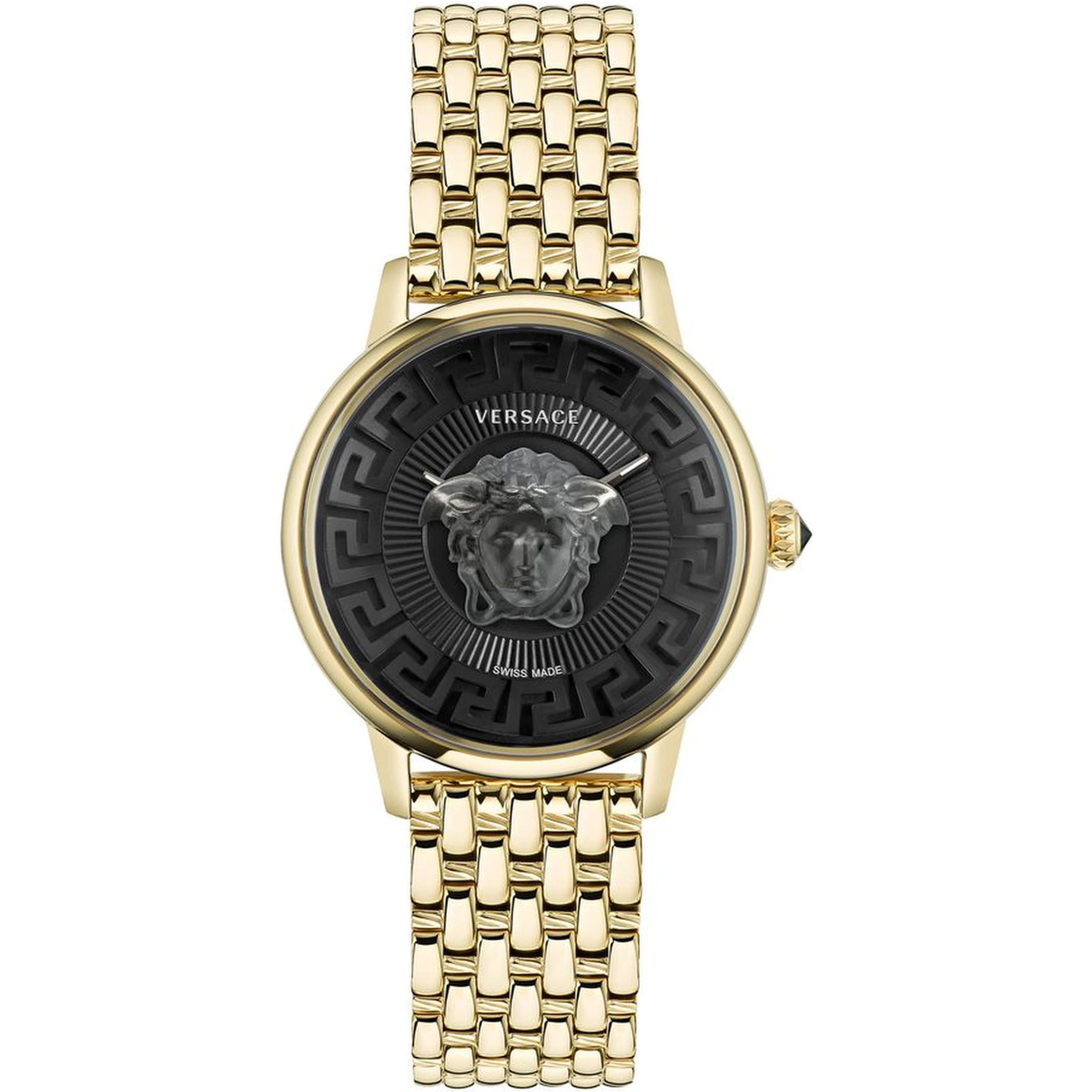 Gold Stainless Steel Dress Watch
