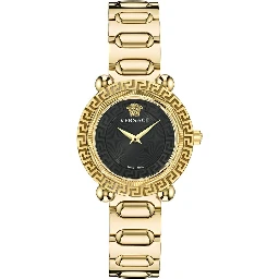 Gold Stainless Steel Dress Watch