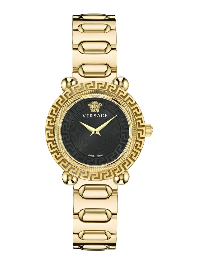 Gold Stainless Steel Dress Watch