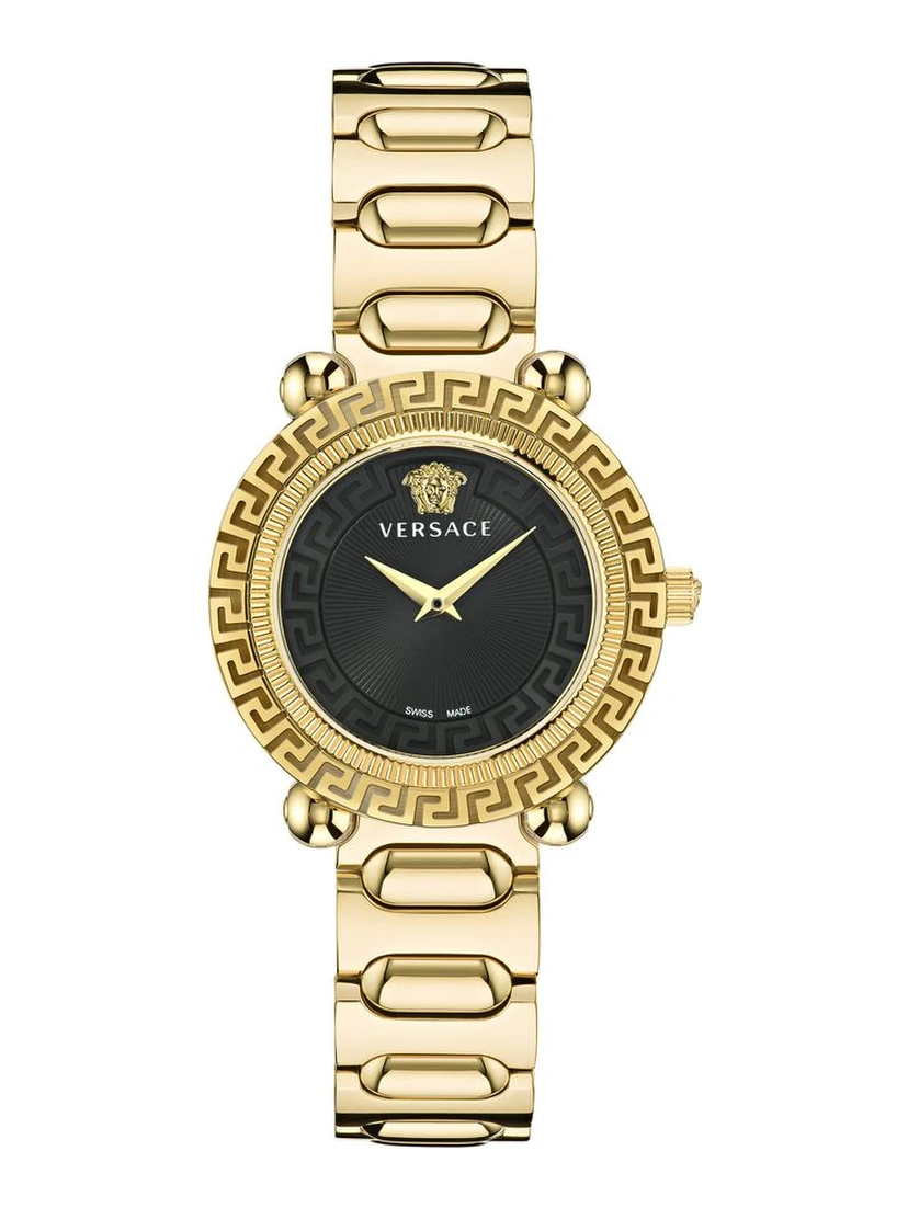 Gold Stainless Steel Dress Watch