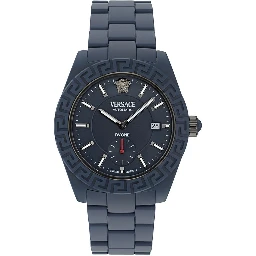 Blue Ceramic Dress Watch