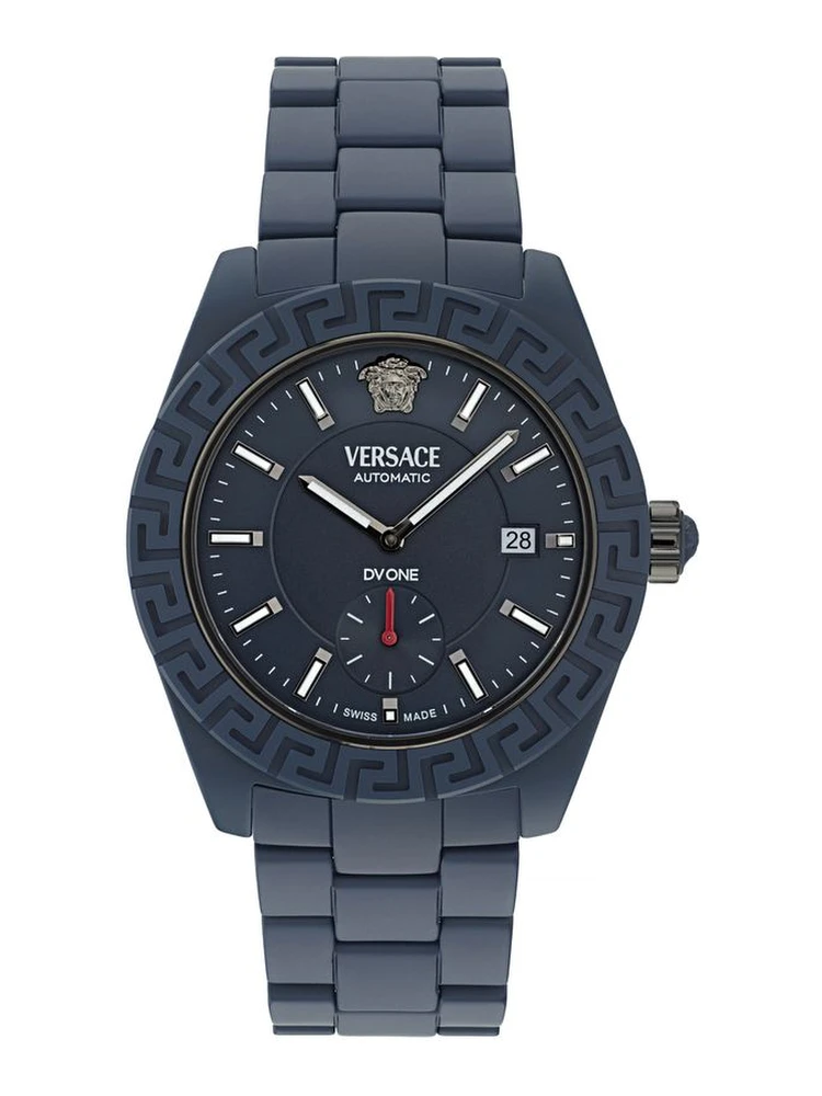Blue Ceramic Dress Watch