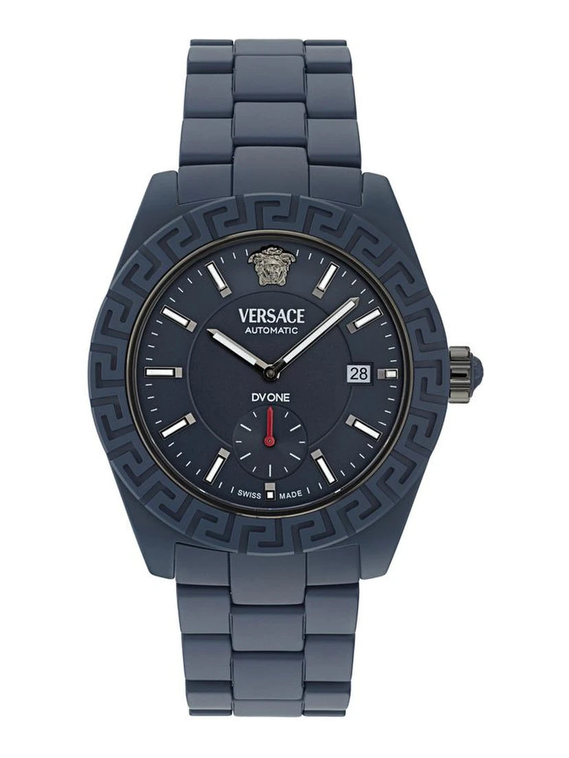 Blue Ceramic Dress Watch