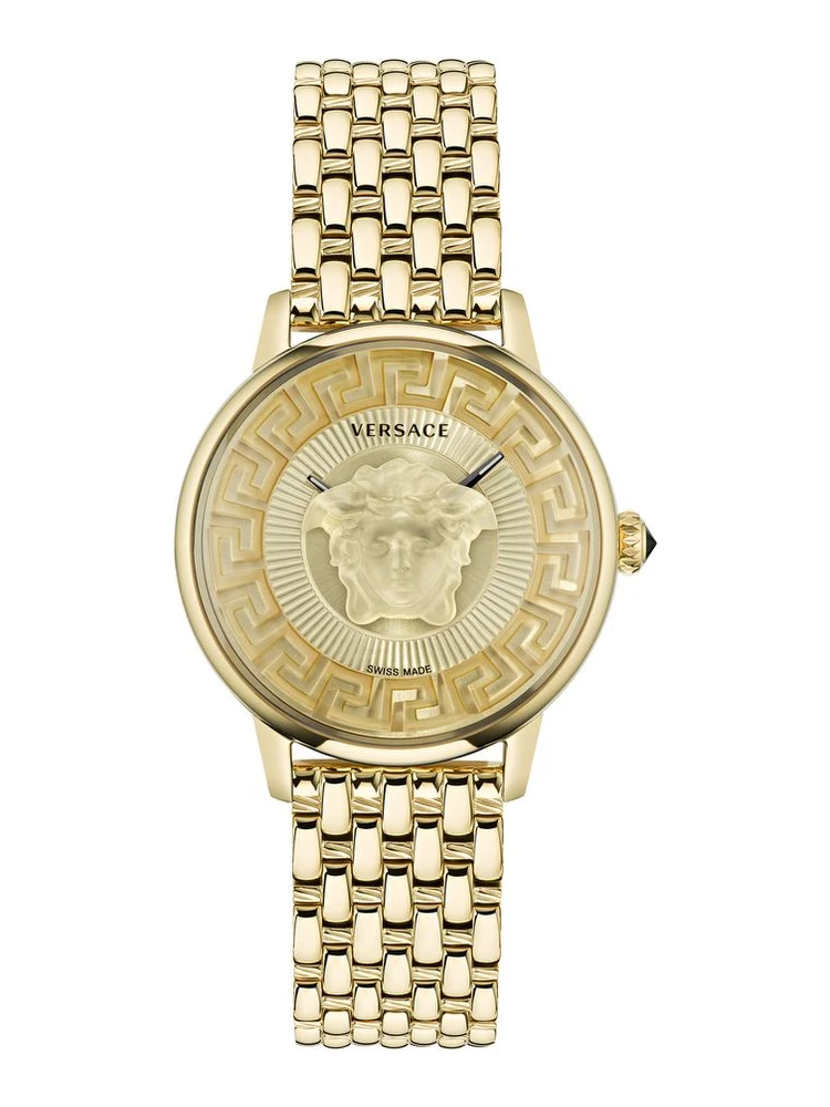Gold Stainless Steel Dress Watch