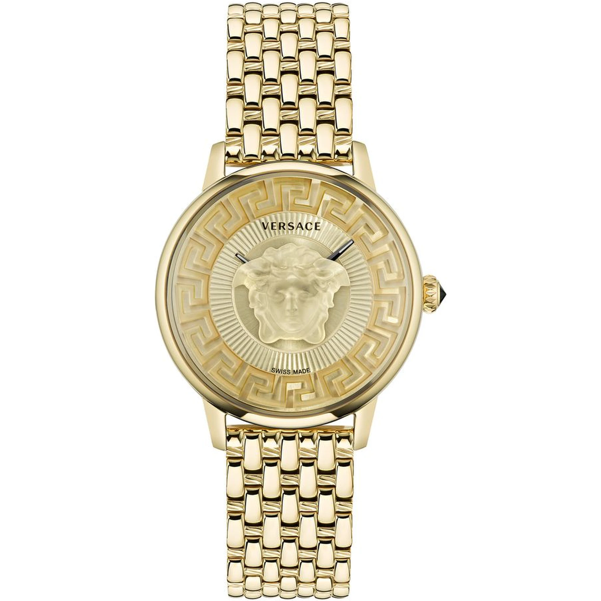 Gold Stainless Steel Dress Watch