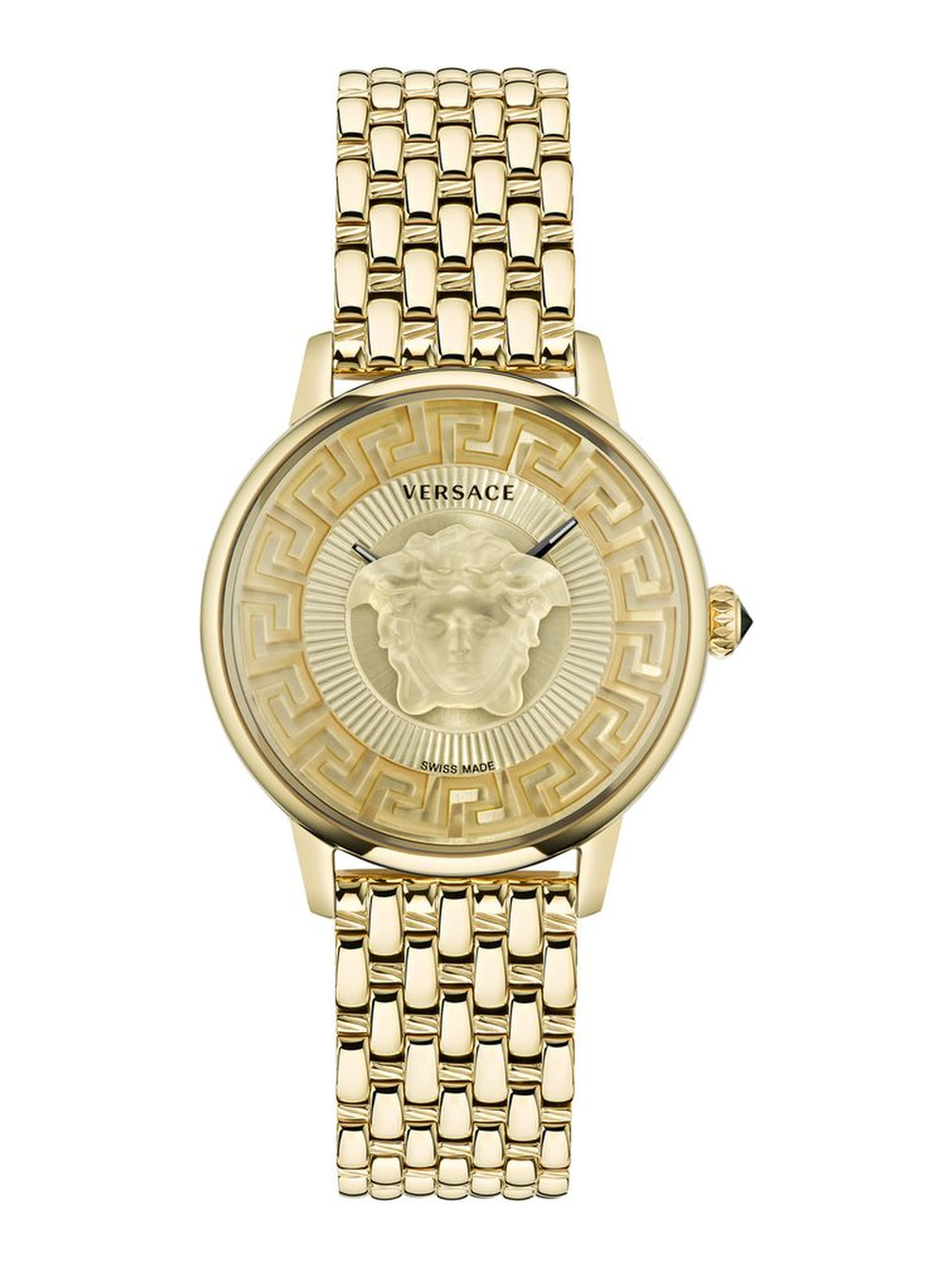 Gold Stainless Steel Dress Watch