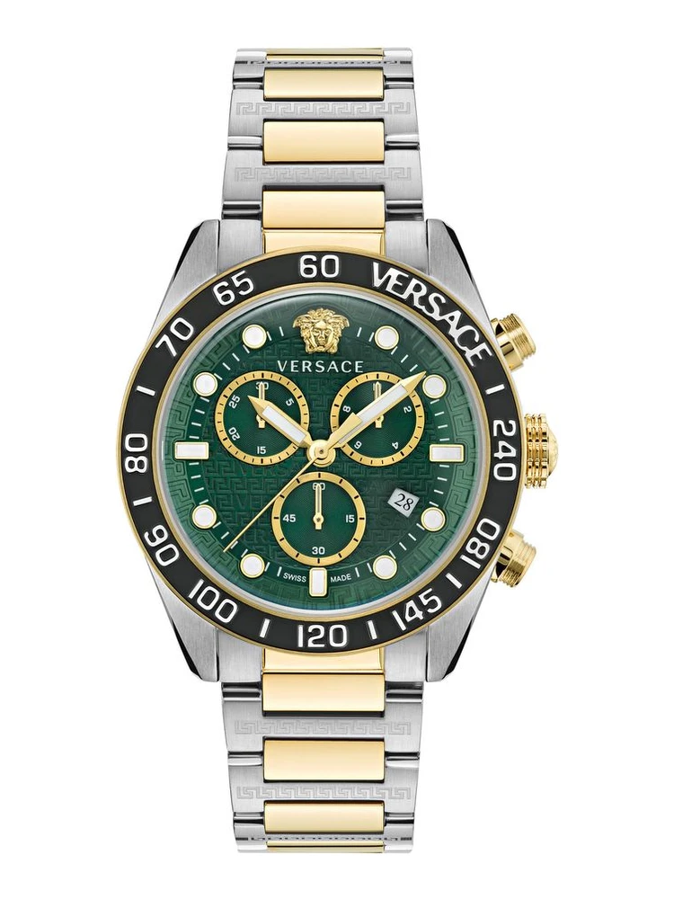 Gray Stainless Steel Dress Watch