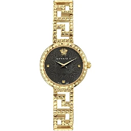 Gold Stainless Steel Dress Watch