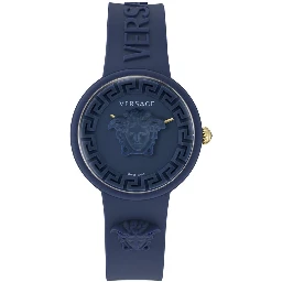 Blue Synthetic Sport Watch
