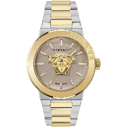 Gold Stainless Steel Dress Watch