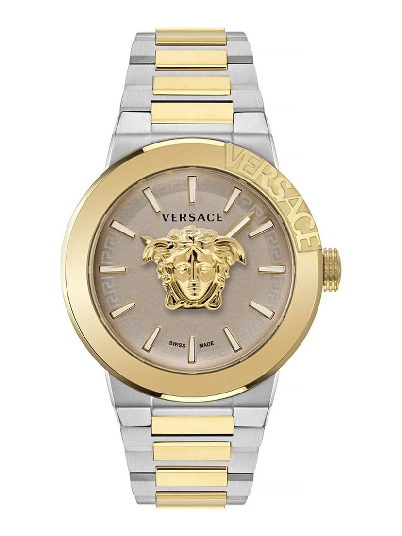 Gold Stainless Steel Dress Watch