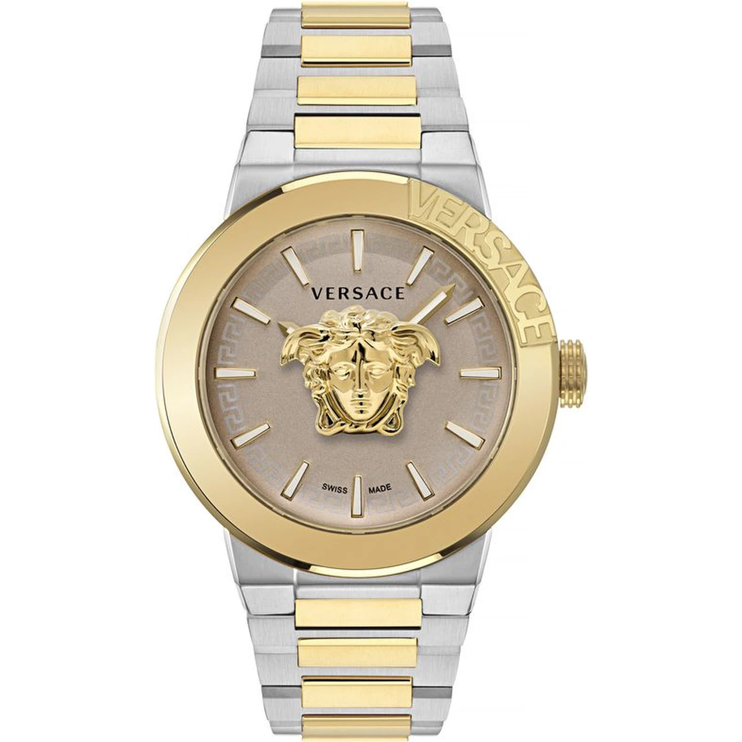 Gold Stainless Steel Dress Watch