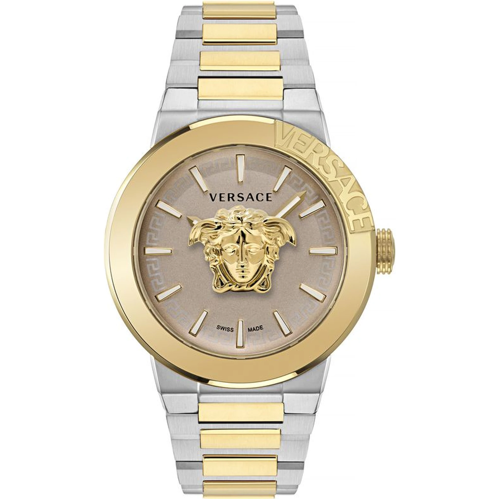 Gold Stainless Steel Dress Watch