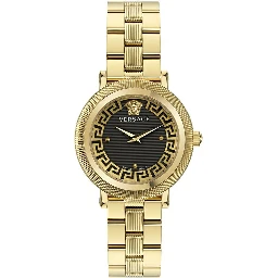 Gold Stainless Steel Dress Watch