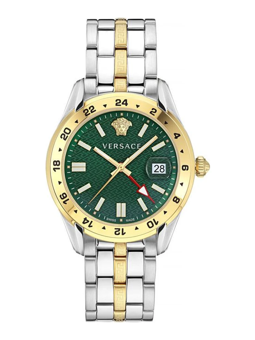 Gray Stainless Steel Dress Watch