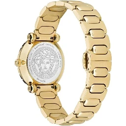 Gold Stainless Steel Dress Watch
