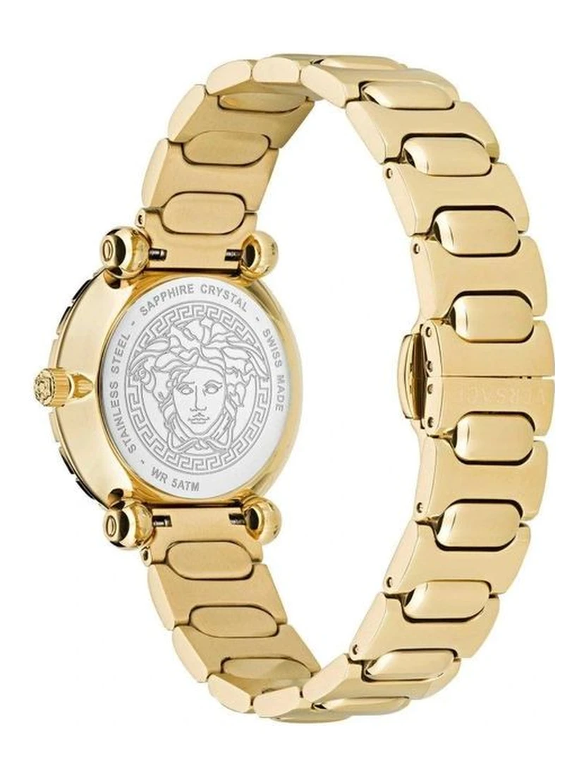 Gold Stainless Steel Dress Watch