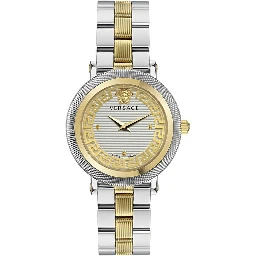 Gray Stainless Steel Dress Watch