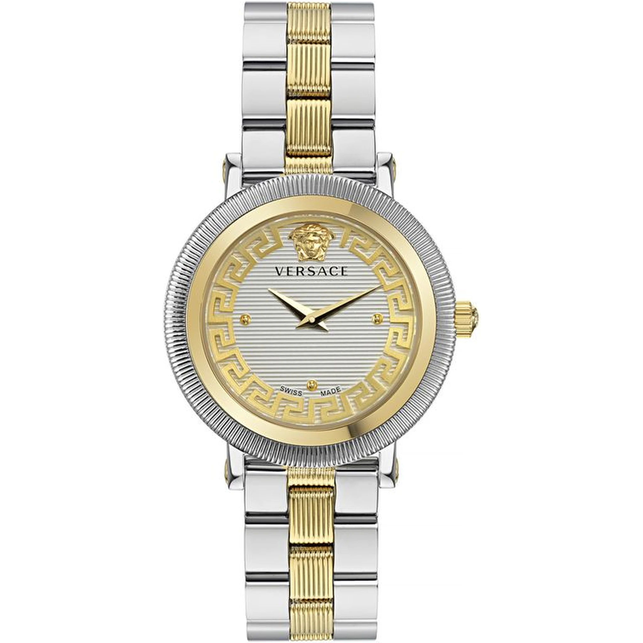 Gray Stainless Steel Dress Watch