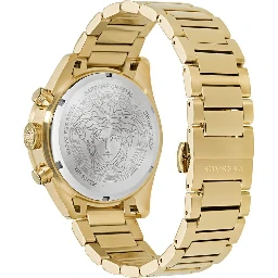 Gold Stainless Steel Dress Watch