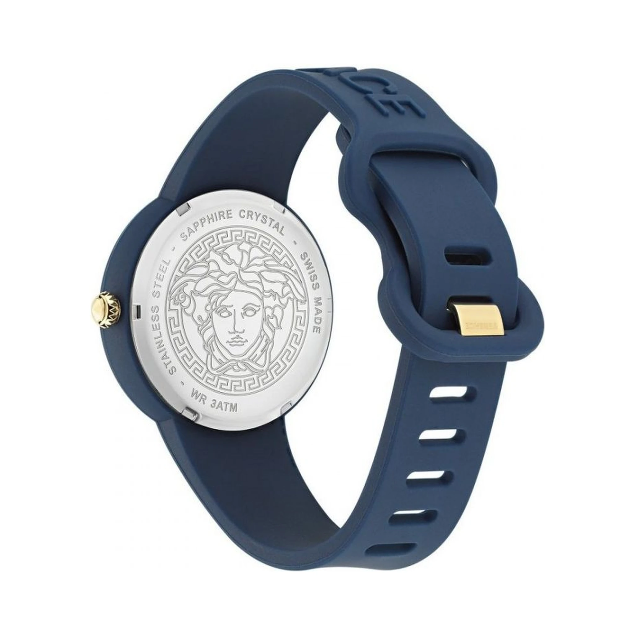Blue Synthetic Sport Watch