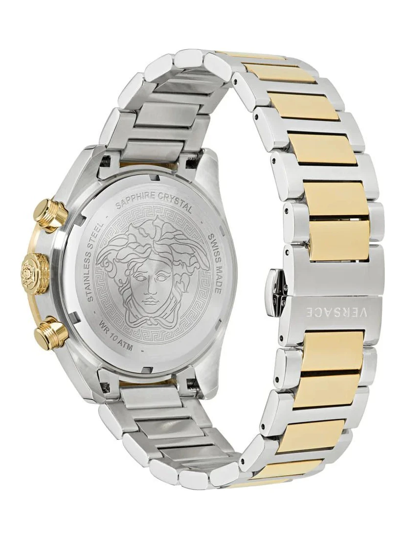 Gray Stainless Steel Dress Watch