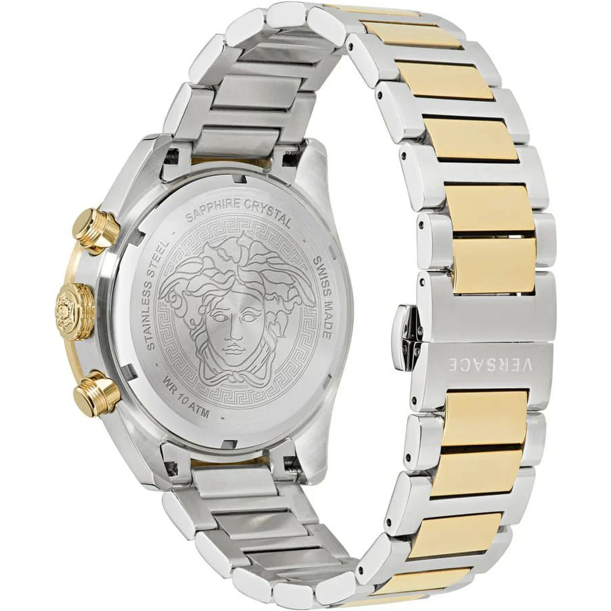 Gray Stainless Steel Dress Watch