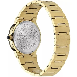 Gold Stainless Steel Dress Watch