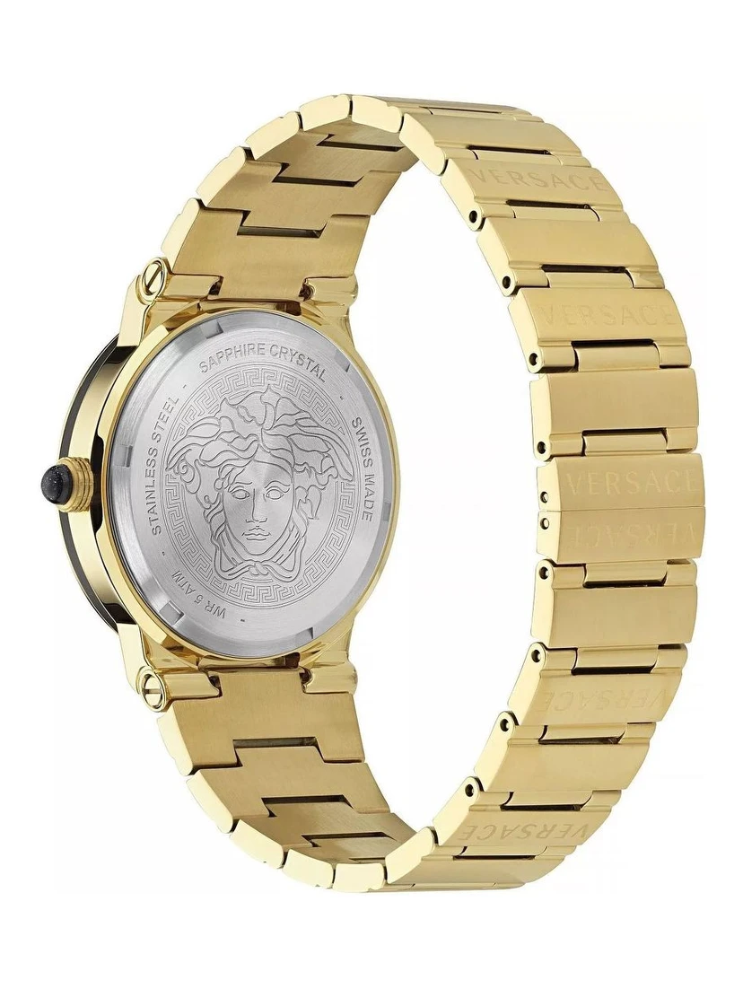Gold Stainless Steel Dress Watch