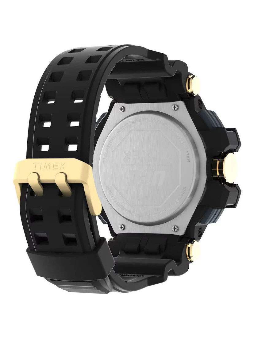 Black Rubber Sport Watch