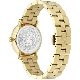 Gold Stainless Steel Dress Watch