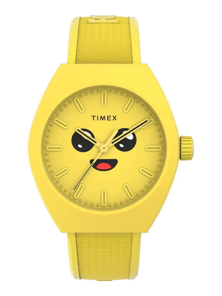 Bicolor Rubber Sport Watch