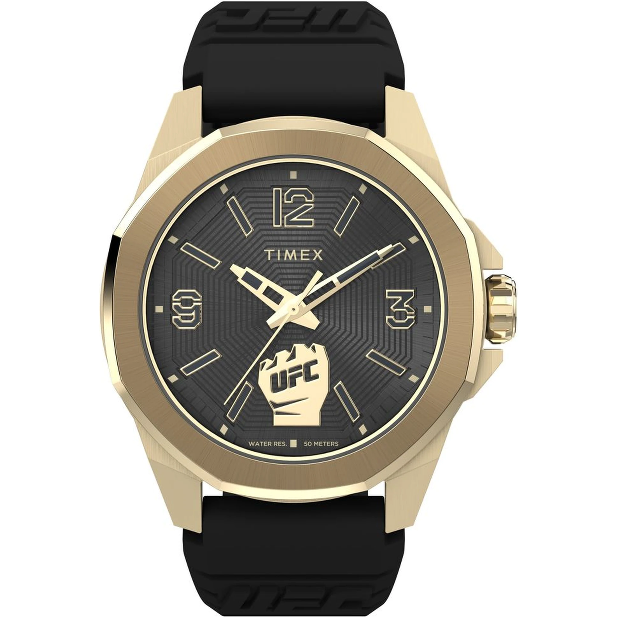 Black Synthetic Sport Watch
