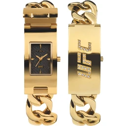 Gold Stainless Steel Bracelet Watch