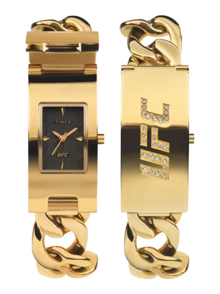 Gold Stainless Steel Bracelet Watch