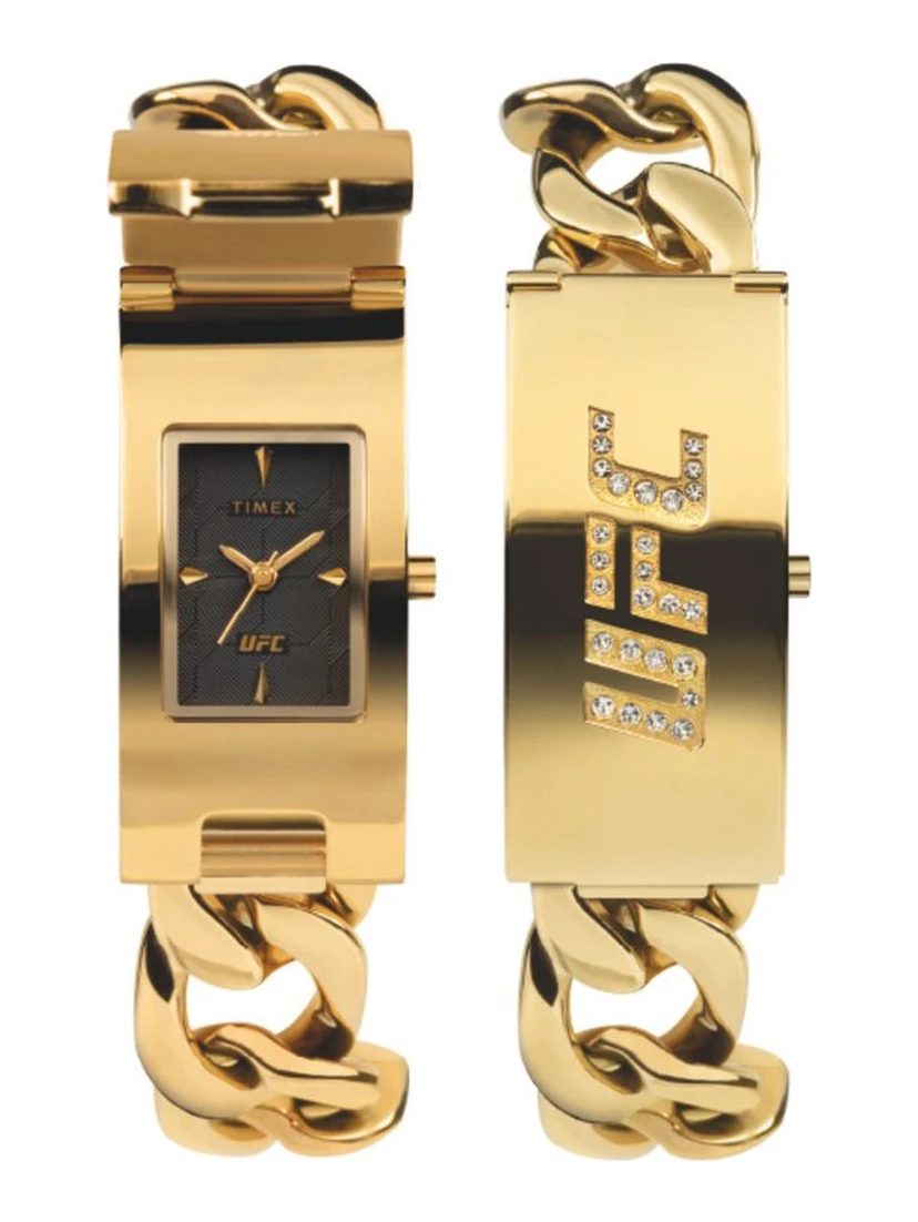 Gold Stainless Steel Bracelet Watch