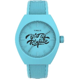 Blue Rubber Sport Watch