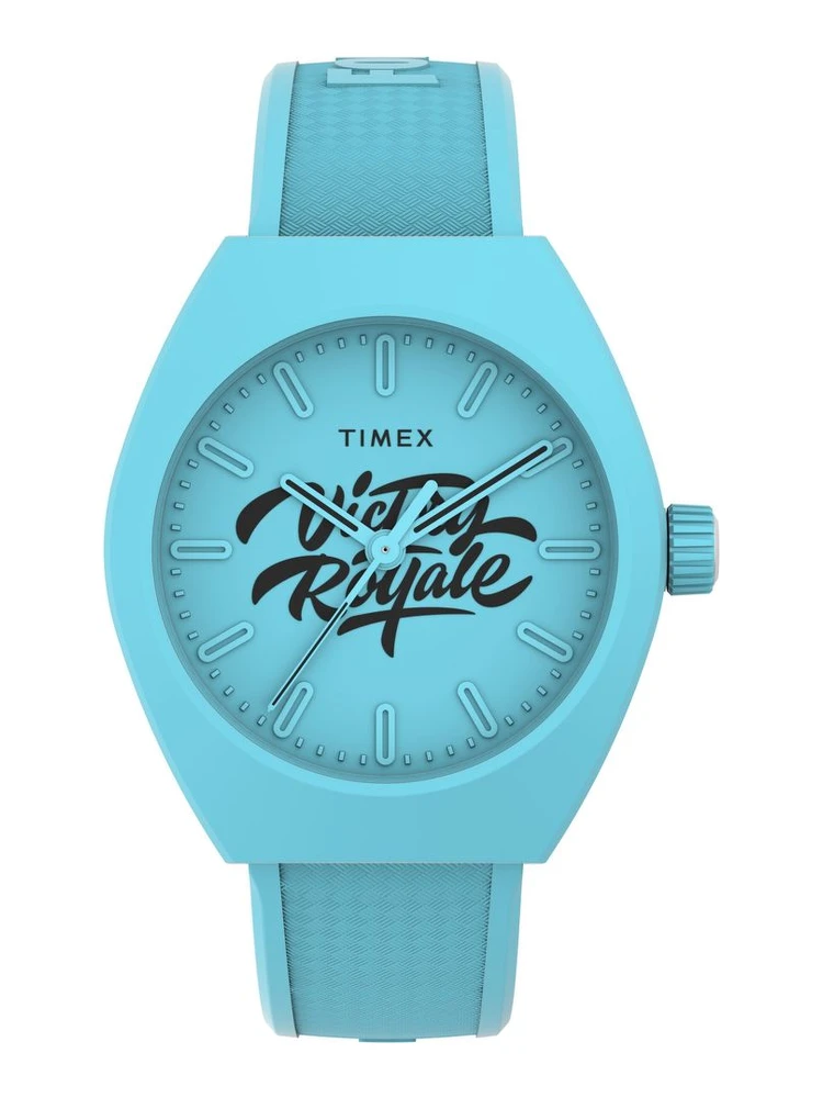 Blue Rubber Sport Watch