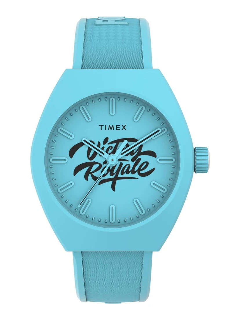 Blue Rubber Sport Watch