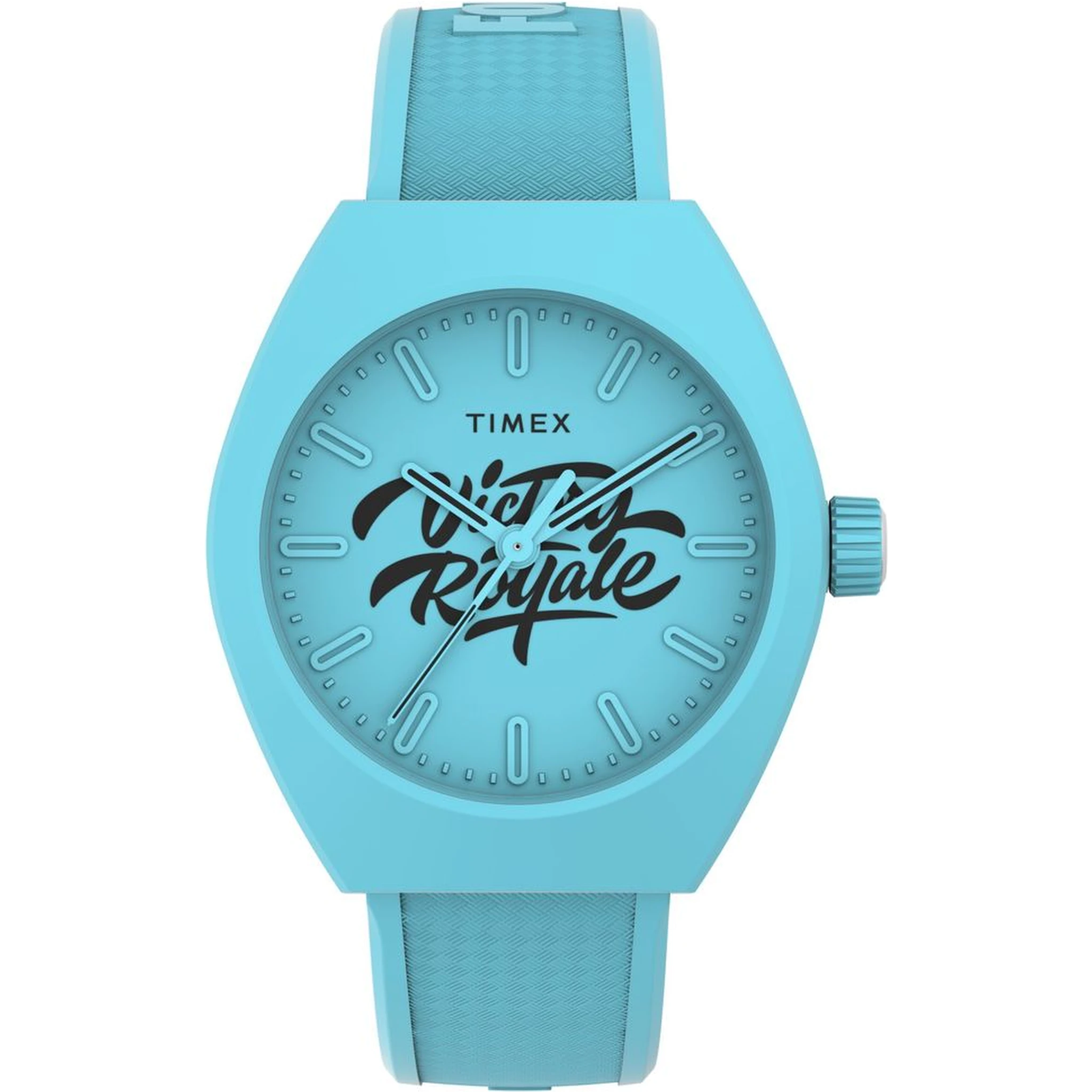 Blue Rubber Sport Watch