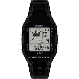 Black Rubber Digital Watch